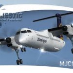 Majestic Software Dash 8 Q400 その3 簡易離着陸訓練のフライトプラン